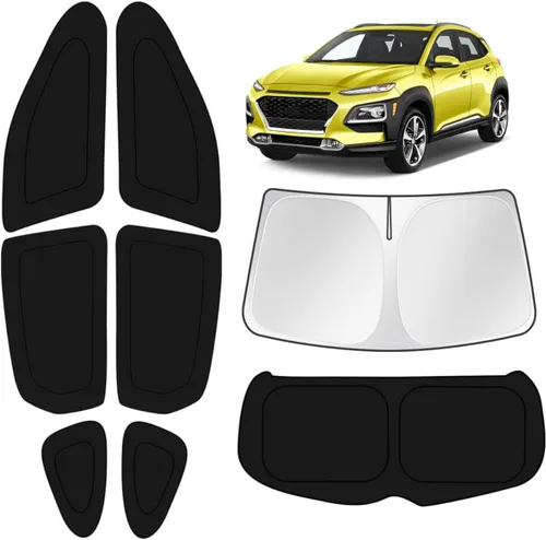 Vista 156 de KUST - Parasol plegable para parabrisas para BMW X1 E84, accesorios 2011 2012 2013 2014 2015, protector de visera de sol ajustable que bloquea