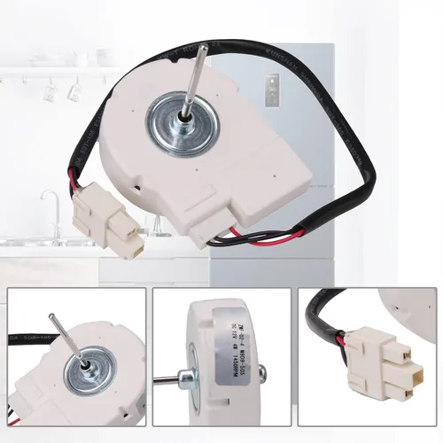 Vista 6 de Excelente calidad 5PCS 50240401000Q DC12V 4W Refrigerador Evaporador Motor Motor Reemplazo para Samsung Motor de Ventilador de Congelación Sustituye