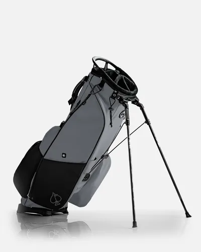 Vista 4 de Pins & Aces Player Preferred Bolsa de Golf - Diseño Premium, Bolsa de Golf Ligera con Soporte - Sistema Divisor de Palos de 5 Vías Forrado de Camo