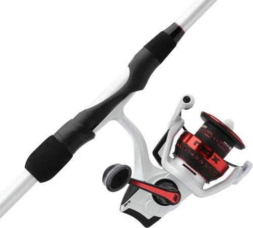 Vista 11 de Abu Garcia Max Pro Carrete de pesca giratorio y Combo de caña de pescar
