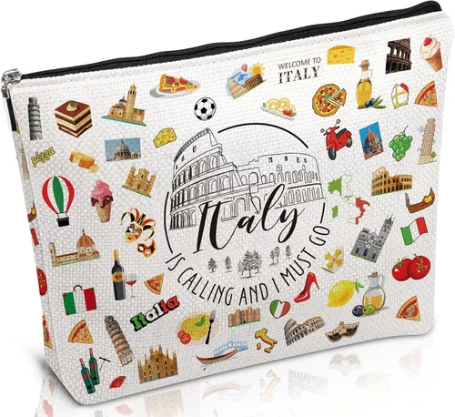 Vista 16 de Artículos de viaje esenciales Recuerdos Regalos - Bolsas de maquillaje, neceser de cosméticos y artículos de aseo de regalo para mujeres, niñas