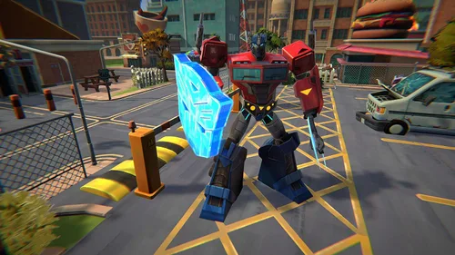 Vista 2 de Transformers Battlegrounds (Nintendo Switch)