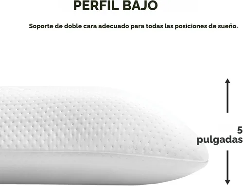 Vista 9 de Tempur-Pedic Almohada Symphony de Espuma Viscoelástica Sensación Suave de Lujo, Estándar, Blanco