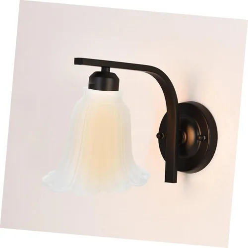Vista 8 de VILLCASE Pantalla de techo para pantalla de mesa, pantalla de repuesto para lámpara decorativa en forma de flor