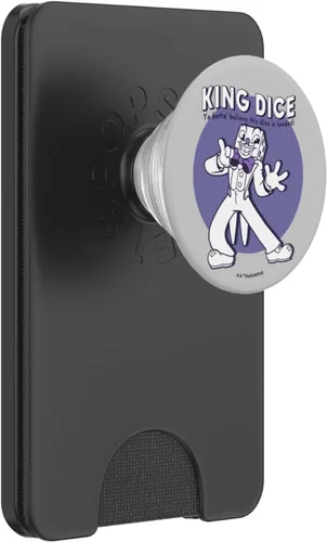 Vista 7 de Cuphead King Dice This Dice is Loaded PopSockets PopGrip: Agarre intercambiable para teléfonos y tabletas