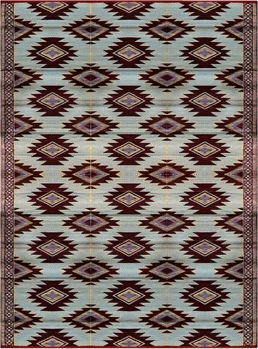 Vista 8 de Alfombras de patio al aire libre 6 x 9 pies (183 cm x 274 cm), multicolor 20270