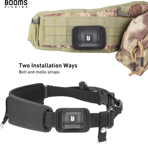 Vista 5 de Booms Fishing Soporte para caña de pescar con mosca, accesorios de pesca con mosca V05