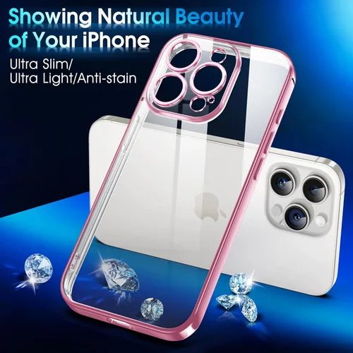 Vista 584 de Supdeal Funda cristalina transparente para iPhone 11, [No se amarillea] [Protección de la cámara] [Probado contra caídas de grado militar] Funda