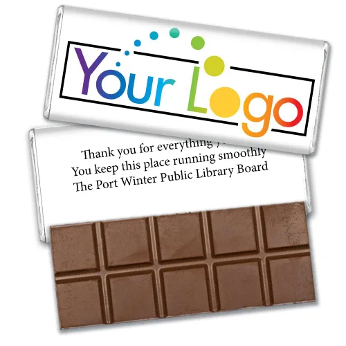 Vista 12 de 12pk Personalizado Promocional Añadir Su Logo Barras De Chocolate Belgas