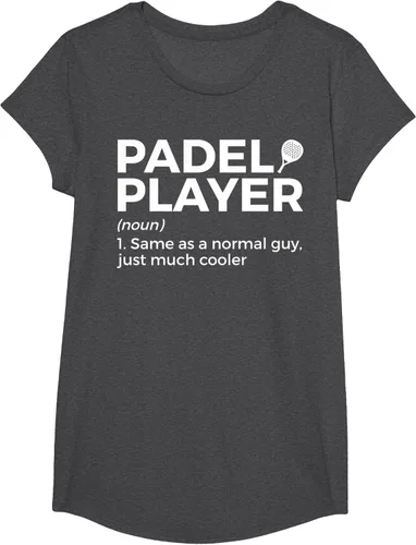 Vista 44 de Camiseta de Padel Player Definition Padel Tenis, Negro