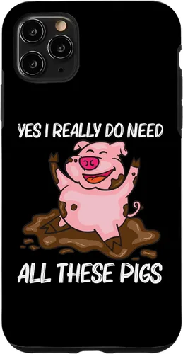 Vista 11 de iPhone 15 Funny Pig Design For Men Women Hog Farmer Farm Animal Lovers Case