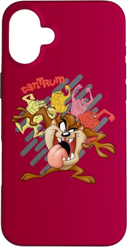 Vista 22 de Funda para iPhone 16 Looney Tunes Tazmanian Tantrum