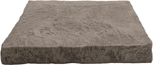 Vista 8 de GenStone Panel de esquina interior de 90 grados de piedra apilada de imitación de 22.5" x 12" en color amanecer del desierto para proyectos
