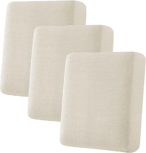 Vista 39 de H.VERSAILTEX Fundas de Cojín de Asiento Individuales Super Elásticas Fundas de Sofá Fundas de Cojín de Sofá Fundas Deslizables Juegos Tela de Sarga