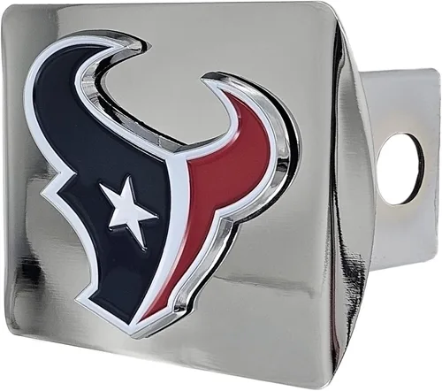 Vista 17 de FANMATS NFL Unisex-Adult Chrome & Color Logo Negro