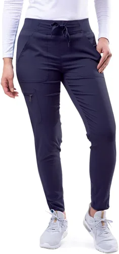 Vista 17 de Adar Pro Scrubs para mujeres - Pantalones de uniforme médico tipo jogger de yoga supremos Manzana