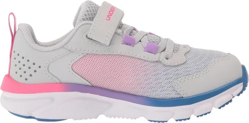 Vista 6 de Under Armour Tenis de correr unisex Assert 9 con cierre alternativo ancho para niños