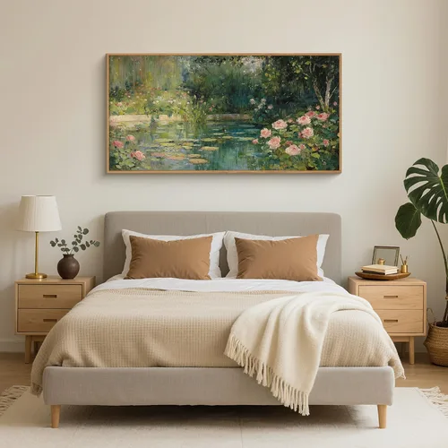 Vista 114 de FWIEXA Juego de Arte de Lienzo Bohemio Enmarcado para Pared, Cuadros Botánicos Verde Salvia Decoración de Pared, Impresiones de Arte de Plantas