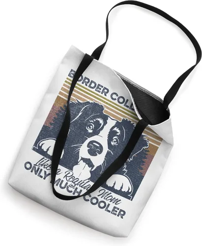 Vista 2 de Border Collie Mom Border Collie - Bolsa de mano para mujer