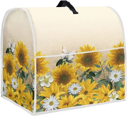 Vista 28 de Funda para mezclador de cocina de pata de perro bohemio compatible con ayuda de cocina de 4.5 a 5 cuartos de galón, batidora de pie Hamilton