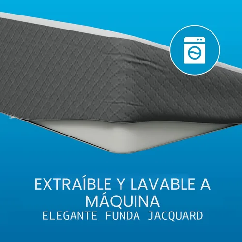 Vista 7 de Kolbs Almohada de Cuña Extra Ancha para Cama Súper Grande, Parte Superior de Espuma Viscoelástica y Funda Jacquard para Dormir con Reflujo Ácido