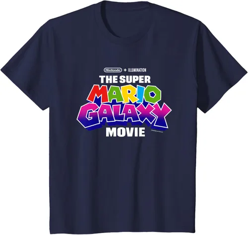 Vista 10 de Camiseta con el logotipo de la película Super Mario Galaxy
