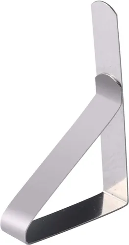 Vista 6 de Childom 30 clips para manteles de mesa, clips de mantel para mesas al aire libre, clips de mesa de picnic, clips de mantel de acero inoxidable