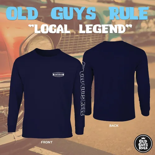 Vista 2 de OLD GUYS RULE Camiseta gráfica para hombre, leyenda local, día del padre, regalo de cumpleaños, divertida camiseta novedosa para hombre legendario