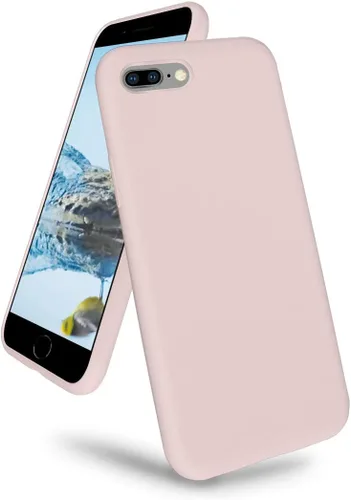 Vista 16 de Funda compatible con iPhone 8 Plus/7 Plus (5.5 pulgadas), [protección contra caídas] [arañazos] de silicona líquida a prueba de golpes, antihuellas