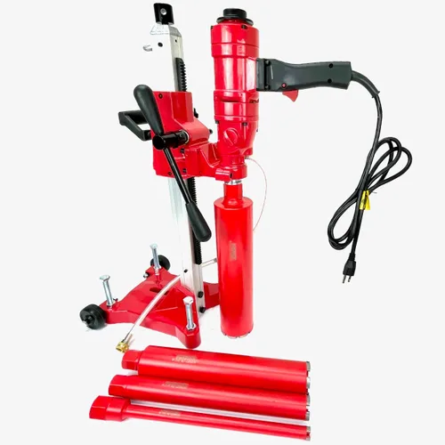 Vista 6 de BLUEROCK® Soporte de perforación de núcleo de hormigón con base rodante grande por BLUEROCK® se adapta a Core Bore Handheld CB515 CB500 4244128