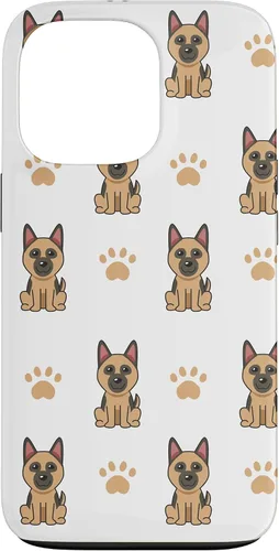 Vista 10 de Funda con diseño de pastor alemán para iPhone 16