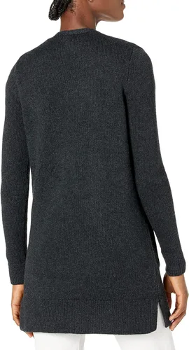 Vista 2 de Tienda Essentials Women's Long-Sleeve Jersey Stitch Open-Front Sweater
