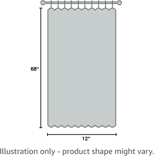 Vista 9 de HOMEIDEAS Cortinas opacas para puerta francesa, cortinas de luz lateral para puerta delantera, 2 paneles, persianas laterales para ventanas