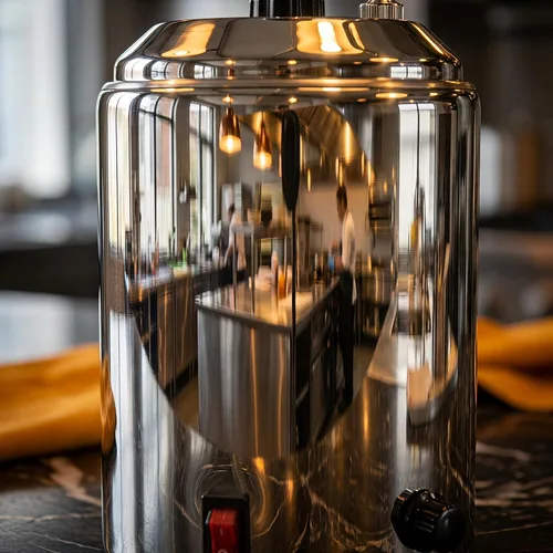 Vista 2 de Dispensador eléctrico de salsa de queso nacho con cucharón y olla de inserción, interruptor de encendido/apagado de capacidad de 3.5 cuartos
