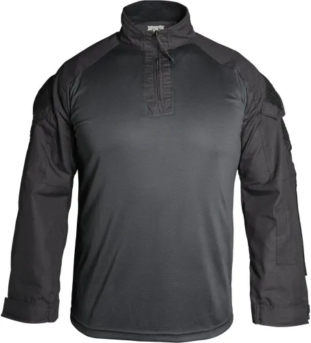 Vista 3 de Vertx Men's Recon Shirt, Long Sleeve Zipper Tactical Work Top with Pockets, Ripstop Fabric, EDC Survival Gear