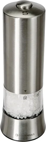 Vista 3 de Zassenhaus Molinillo eléctrico de pimienta "Gera", plata