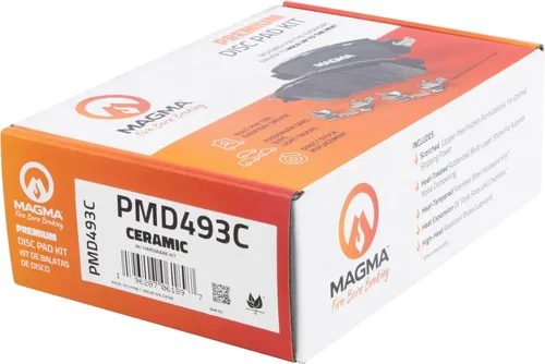 Vista 4 de MAGMA Premium PMD493C Pastillas de freno de cerámica, delanteras