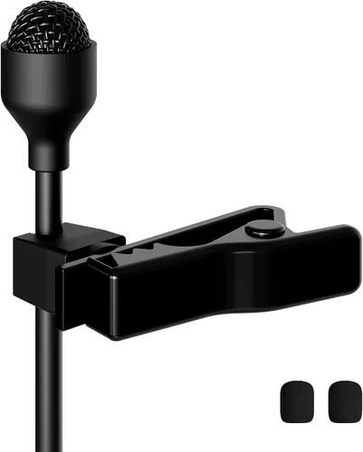 Vista 4 de JK MIC-J 044 micrófono lavalier de solapa profesional con condensador omnidireccional para transmisor inalámbrico Sennheiser Omni Condenser Lapel