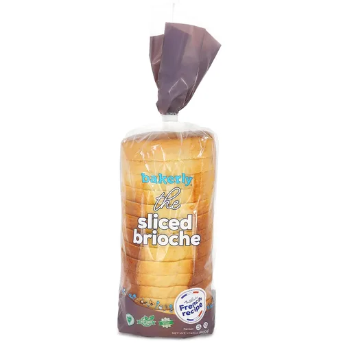 Vista 9 de bakerly Brioche en rodajas paquete de 4, 1 unidad (4 panes brioche en rodajas en total)