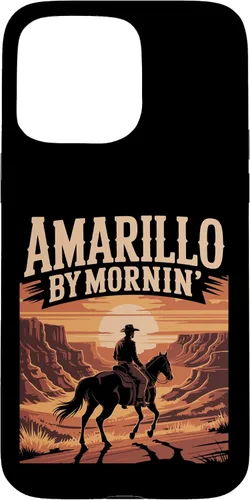 Vista 31 de Amarillo by Mornin Folk Style Western Country Music Case for iPhone 17