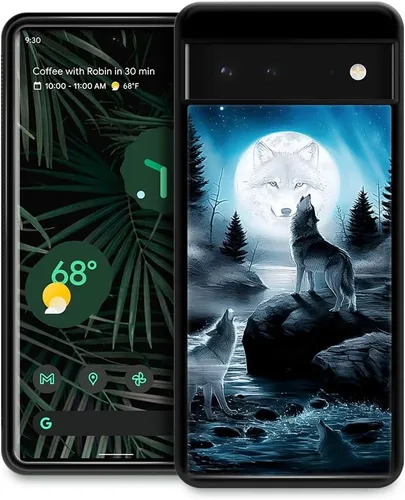Vista 29 de CARLOCA Funda compatible con Google Pixel 6, diseño gráfico de moda a prueba de golpes, protección antiarañazos y caídas, Google Pixel 6 en blanco