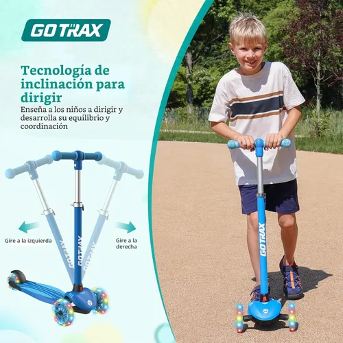 Vista 3 de Gotrax KS1 Kids Kick Scooter, 3 Wheels for Boys & Girls 2-8, Gifts