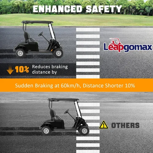 Vista 3 de EZGO - Conjunto de cubo de tambor de freno con tuercas para EZGO TXT PDS 1982 en adelante eléctrico y 1982-1993 2 ciclos de gas de 2 ciclos 24