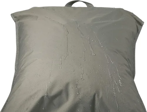 Vista 2 de DUCKCOVERS - Funda para mesa redonda y silla de fin de semana resistente al agua con cúpula de pato integrada, 106 x 32 pulgadas, Moon Rock, fundas