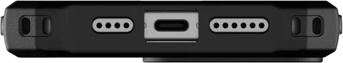 Vista 9 de URBAN ARMOR GEAR UAG [versión actualizada] Funda compatible con iPhone 15 Pro Max de 6.7 pulgadas, color ceniza de plasma, resistente, transparente