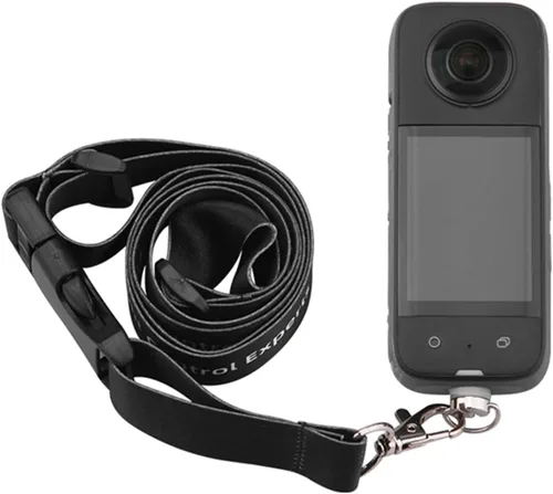 Vista 4 de Correa para el cuello compatible con DJI Osmo Pocket 3/Insta360 One X2/X3 Correa de hombro para el cuello, ligera, antipérdida, collar, cuerda