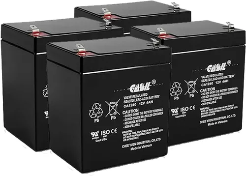 Vista 10 de Casil CA-1240 12V 4AH Solex BD124 alarma de respaldo DSC panel de seguridad reemplazar