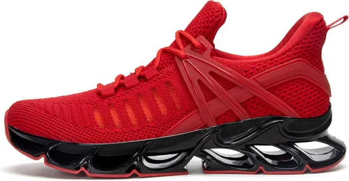 Vista 61 de TSIODFO Zapatillas de moda para correr y caminar para hombre