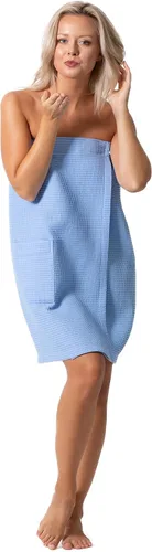 Vista 52 de Robe Direct Quick Dry, Lightweight Waffle Spa/Bath Wrap with Adjustable Closure & Elastic Top