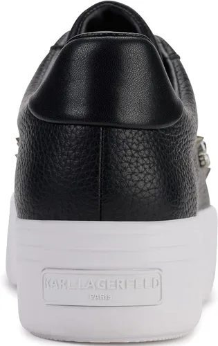 Vista 2 de Karl Lagerfeld Paris Botines clásicos Mayde de piel con suela de lengüeta para mujer